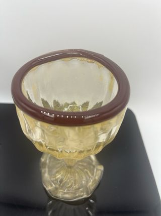 Portacandele piccolo vetro di murano