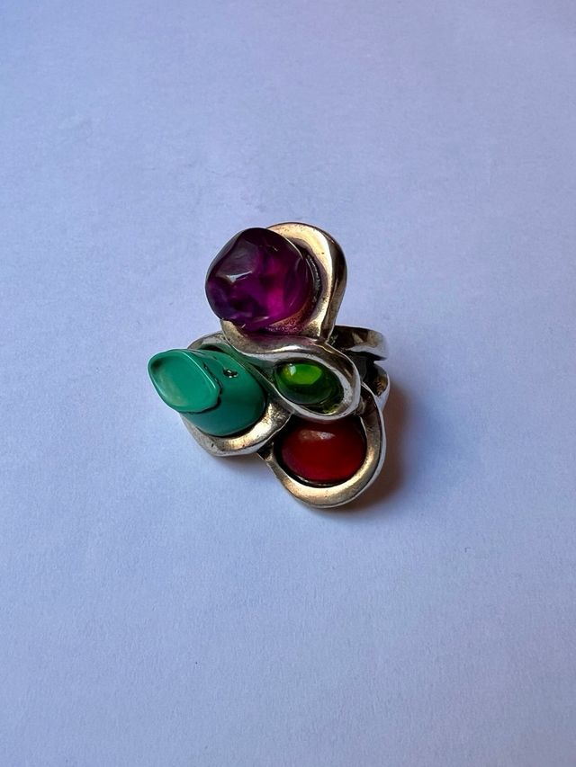 Anillo uno de 50 Multicolor NEGOCIABLE