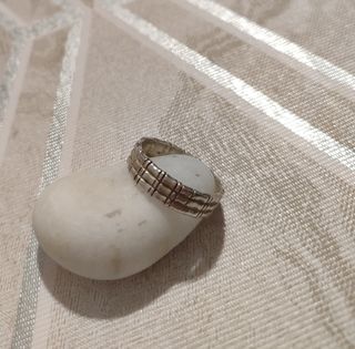 Anillo plata antiguo 