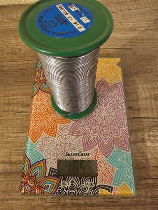 Hilo de estaño-plomo