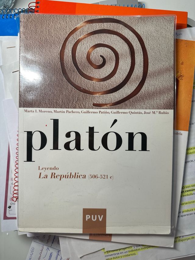 Platón. Leyendo La República (506-521 c)
