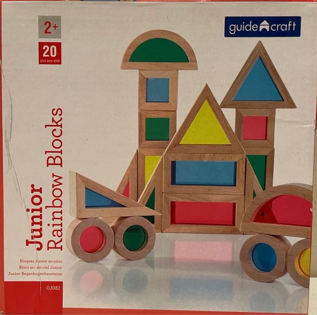 Bloques Junior arcoiris