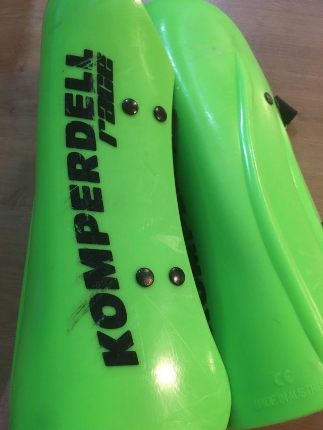 Espinilleras esqui slalom komperdell 