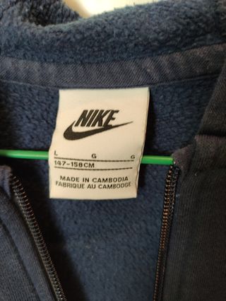 Sudadera Nike niños 147-158 cm azul