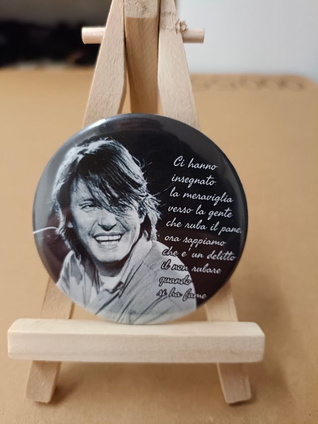 Spilla Fabrizio De Andrè