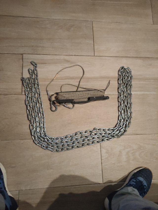 Aparejo de pesca con cadena
