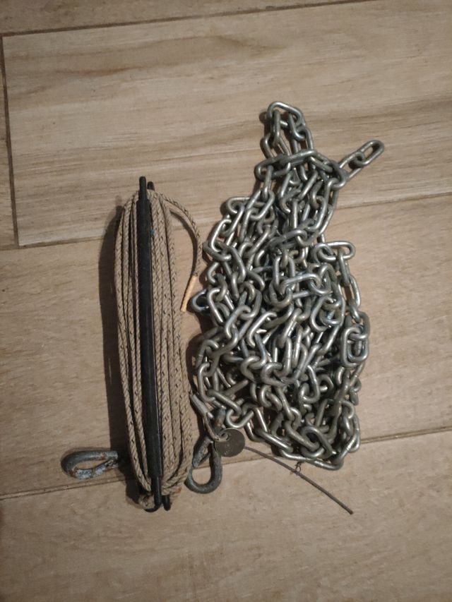 Aparejo de pesca con cadena