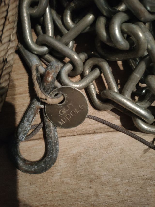 Aparejo de pesca con cadena