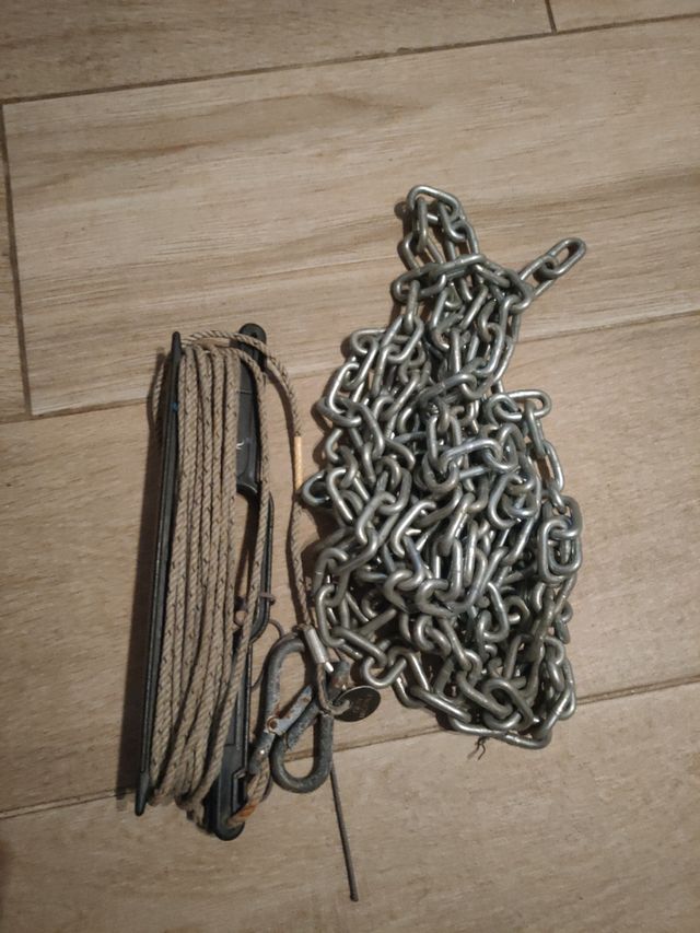 Aparejo de pesca con cadena