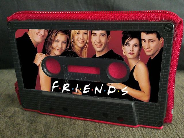 Monedero Retro cinta casete Friends