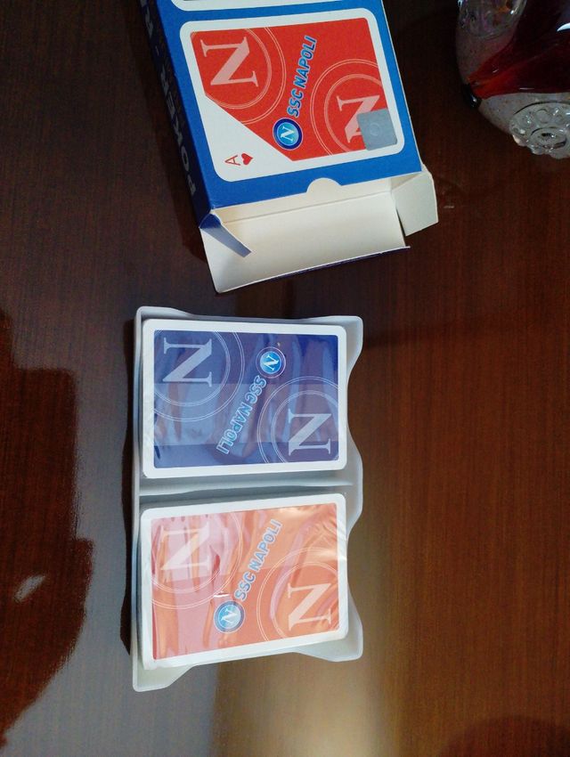 Carte poker ramino calcio napoli 