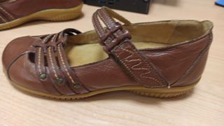 zapato  piel mujer 38