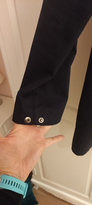 Gabardina Trench azul marino Kling 