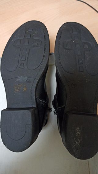 botin cuero mujer 38