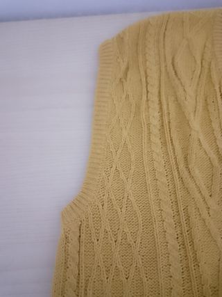 Chaleco Punto Carrumen´s Amarillo