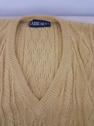 Chaleco Punto Carrumen´s Amarillo