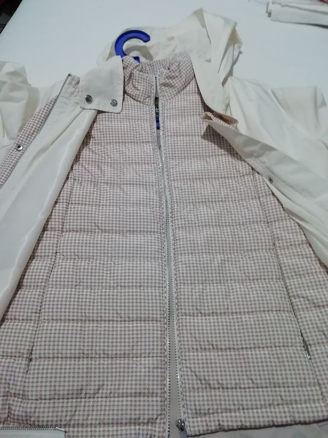 gabardina y chaleco ralph lauren como nuevo