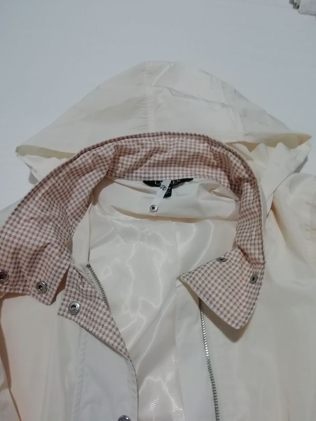gabardina y chaleco ralph lauren como nuevo