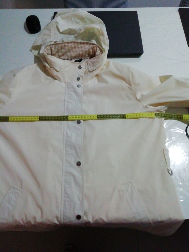 gabardina y chaleco ralph lauren como nuevo