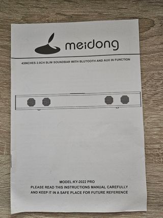 Barra de sonido salida óptica 