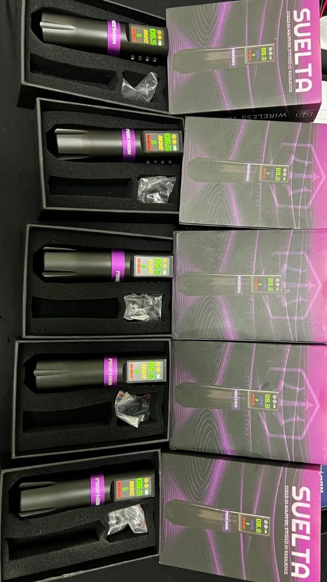 Maquina tattoo inalámbrica,Pen de tatuaje Poseidón