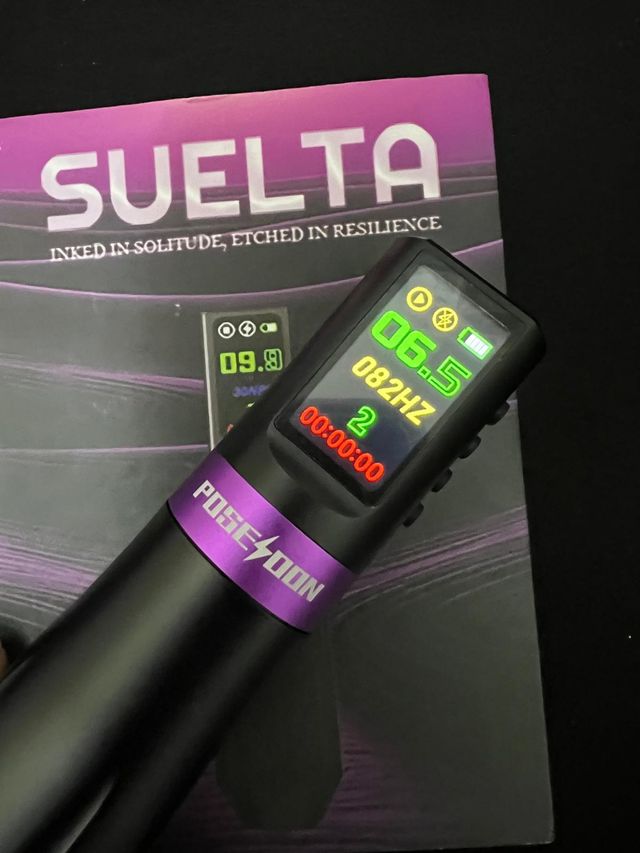 Maquina tattoo inalámbrica,Pen de tatuaje Poseidón