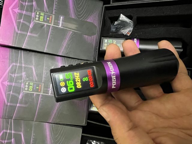 Maquina tattoo inalámbrica,Pen de tatuaje Poseidón