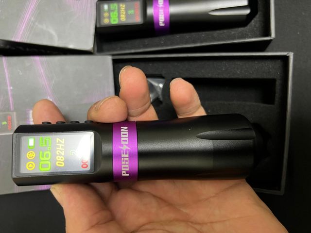 Maquina tattoo inalámbrica,Pen de tatuaje Poseidón