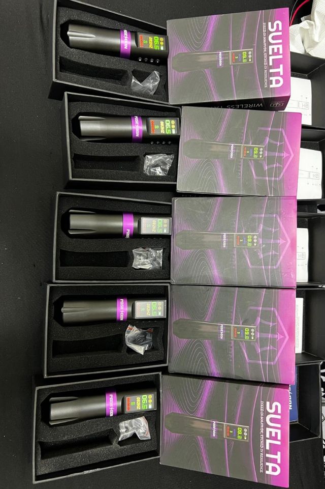 Maquina tattoo inalámbrica,Pen de tatuaje Poseidón