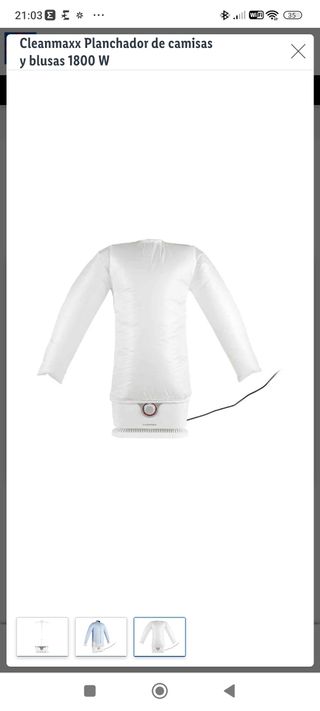 Planchador de camisas