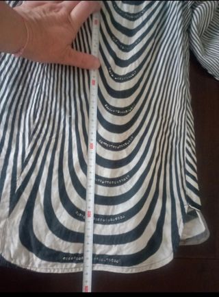 Blusa estampado cebra. Oky Coky. T42