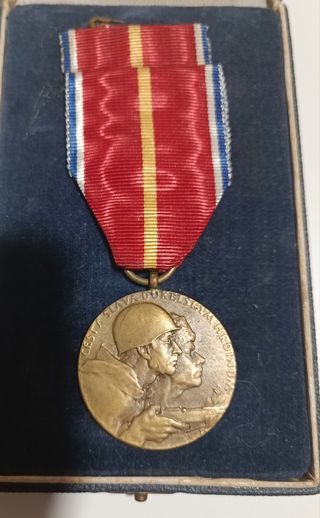 Medalla Paso del Dukla Checa WW2