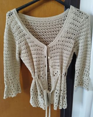 Cardigan vintage dressing 