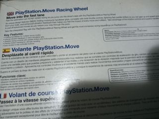 Volante PlayStation Move PS3 