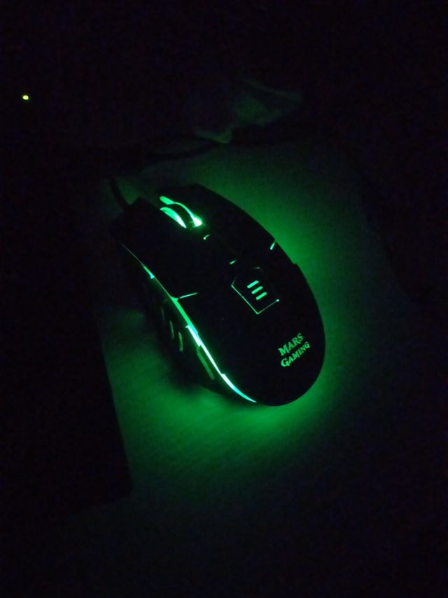 Ratón con luz Mars Gaming