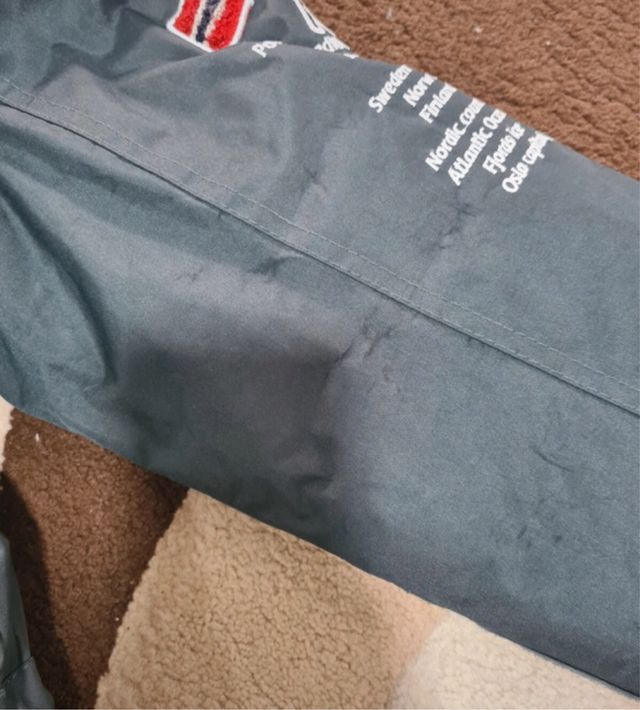 Abrigo Geographical Norway gris – Talla S