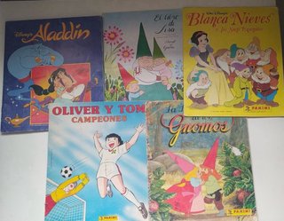 Varios albumes Panini 10 eur/unidad