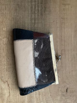 portafoglio vintage pelle