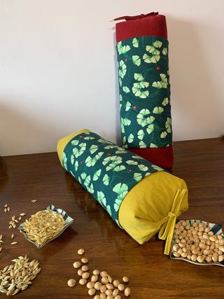 Cuscini lunghi in pula di farro