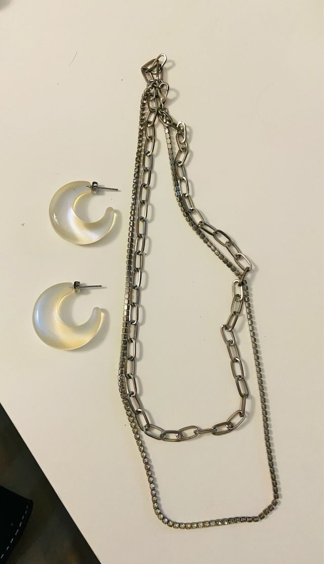 Set colgante y pendientes