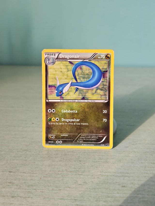 Dratini 2/20 e Dragonair 3/20 Pokémon ITA