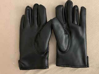 Guantes negros para hombre