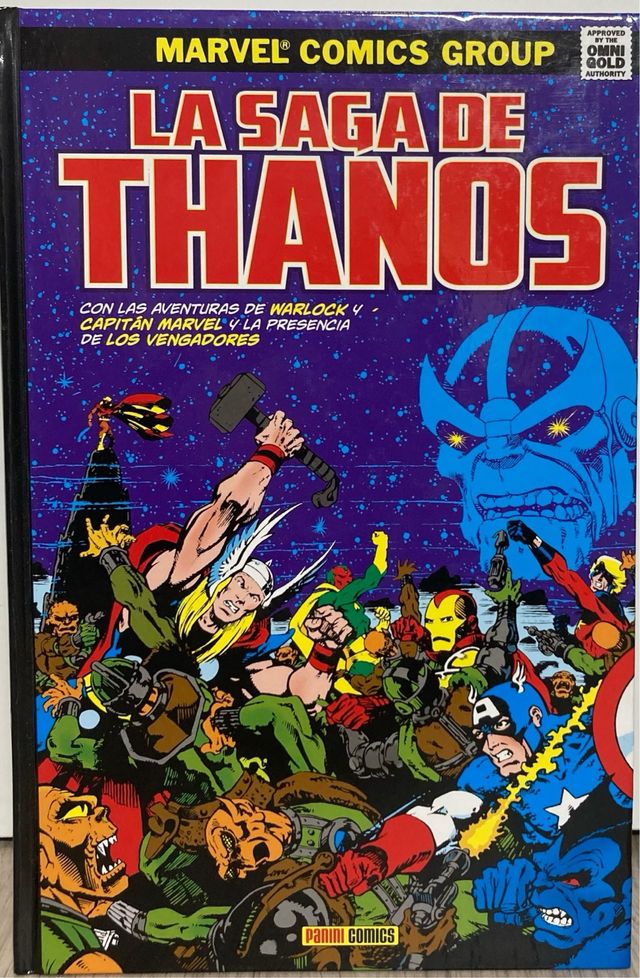 Marvel Gold. La saga de Thanos