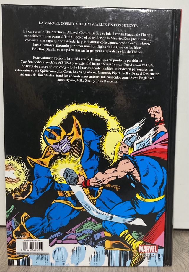 Marvel Gold. La saga de Thanos