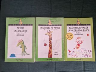 Lote 6 libros (Ala Delta: Edelvives)