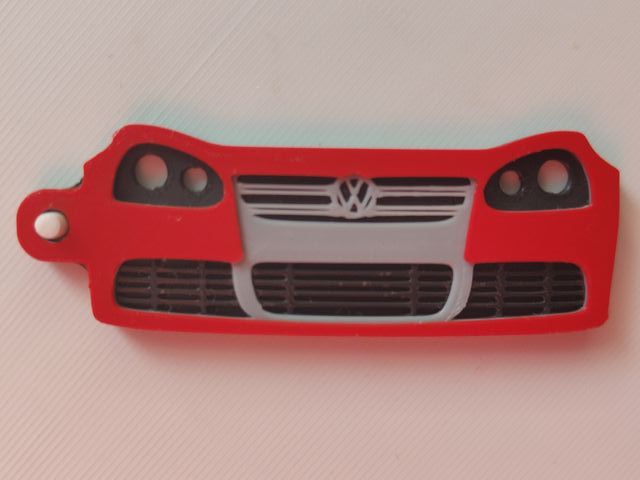 Llavero 3D personalizado Volkswagen Golf R32