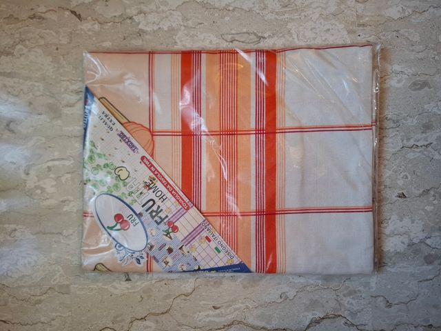 Tovaglia rettangolare arancione