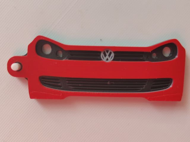 Llavero 3D personalizado Volkswagen Golf 6