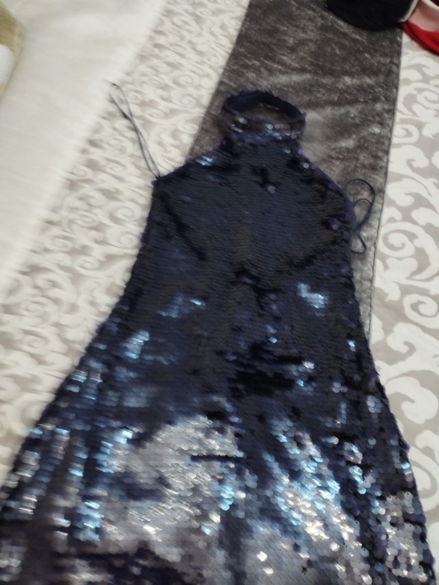 vestido lentejuelas