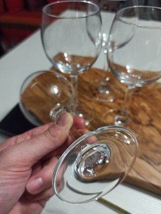 4 calici acqua